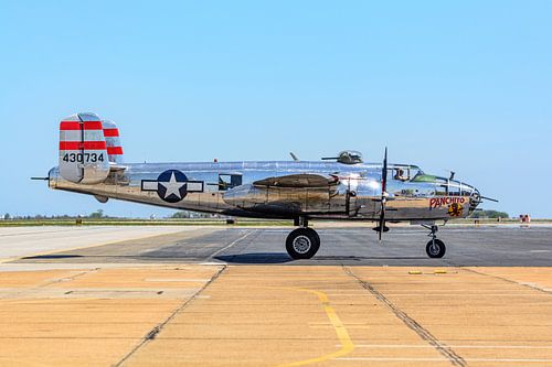 North American Aviation B-25J Mitchell "Panchito". by Jaap van den Berg