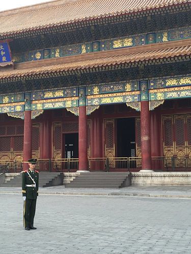 Verboden Stad met soldaat