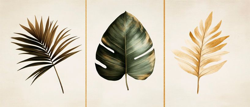Leaves of Remembrance - Nature Art by Poster Art Shop