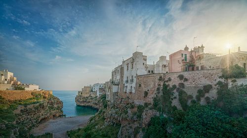Plage de Lama Monachile à Polignano a Mare, Pouilles