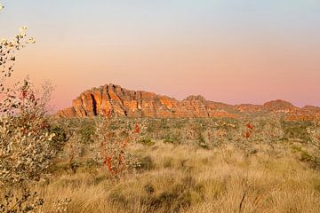 Zonsopgang Bungle Bungles Australie van Laura Krol