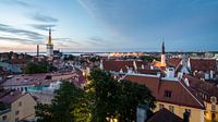 Tallinn von oben von Scott McQuaide Miniaturansicht