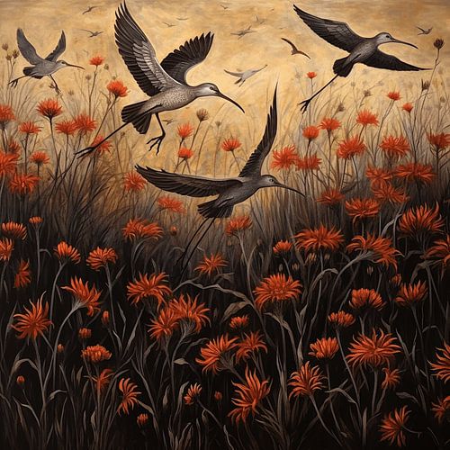 La vie captivante de la Barge à queue noire