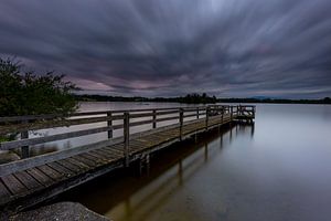 Dunkle Wolken am Staffelsee