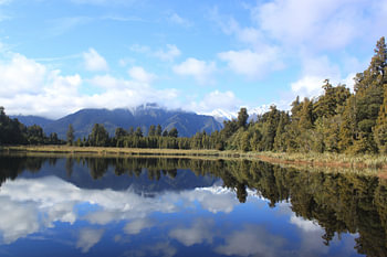 Nuages au-dessus du lac Matheson