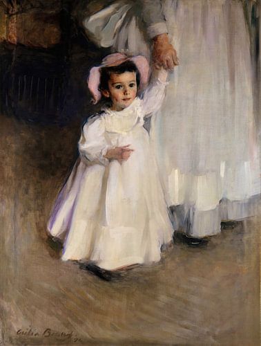 Ernesta (kind met verpleegster) - Cecilia Beaux
