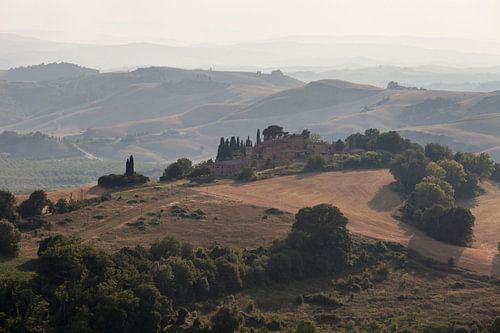 Le Crete, bij Siena, Toscane.