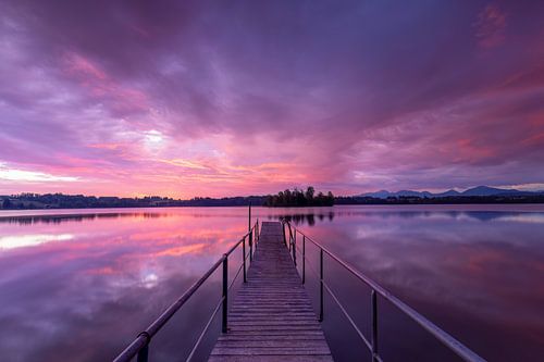 Zonsopgang aan de Staffelsee