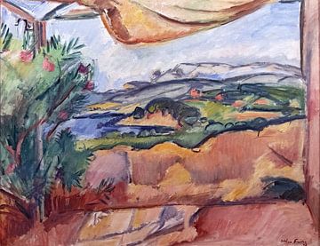 Landschaft auf der Terrasse, Othon Friesz, 1909