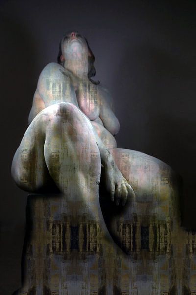 statue of a woman by Cor Heijnen