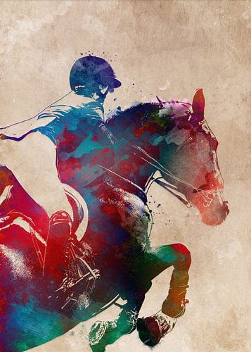 Paardrijder #ruiter #paard #sport