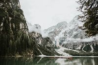 Lago di Braies, Dolomites Italy | Colorful travel photography |
