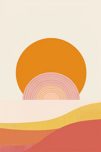 Solar geometry - Abstract shapes by Poster Art Shop