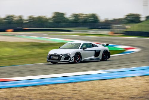 Audi R8 GT op het circuit van Assen
