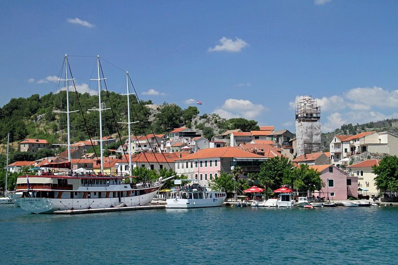 Ein sonniger Tag in der Nähe von Krka in Kroatien von Lensw0rld