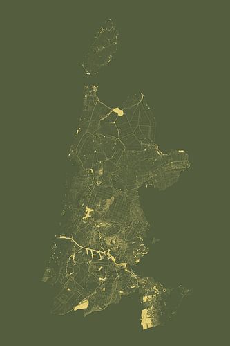 Wateren van Noord Holland in Groen en Goud