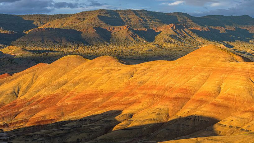 Collines peintes, Monument national des lits fossilisés de la Journée John par Henk Meijer Photography