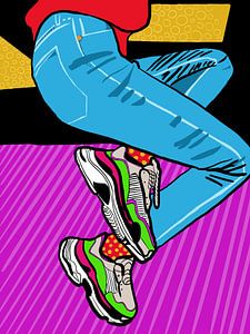 Sneakers fris. von YOPIE illustraties