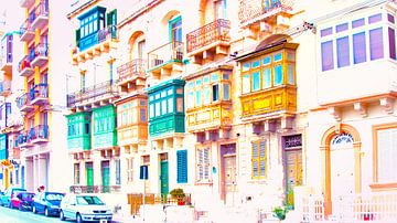 Malta, farbenfroh von Ina Hölzel