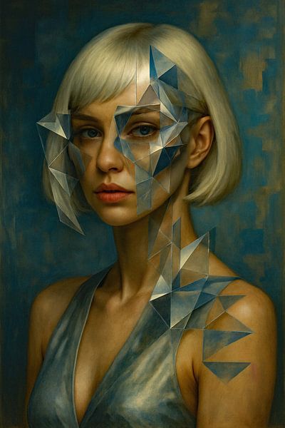 Portrait d'une jeune femme par Moonheart Artworks