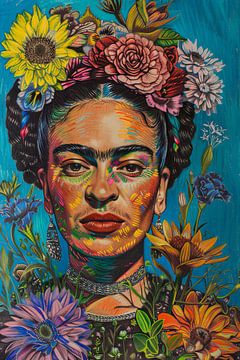 Frida's bloemenaura van Felix Brönnimann