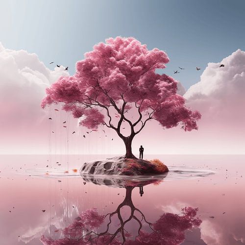 Pink Tree Island