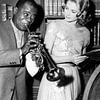 Louis Armstrong and Grace Kelly von Bridgeman Images