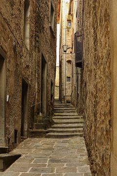 Smalle straatjes in Italie : terug in de tijd van Chris Moll