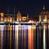 Stralsund bei Nacht von Severin Frank Fotografie