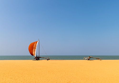 alte Segelboote Sri Lanka