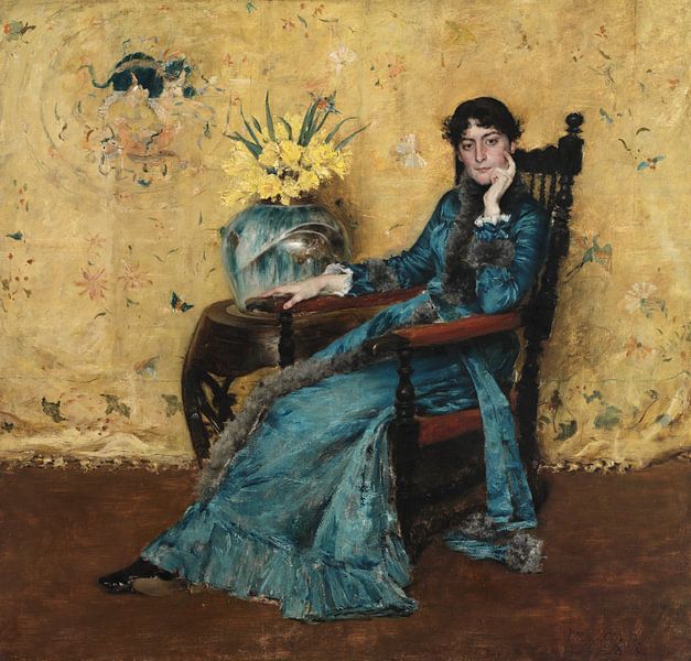 Portrait of Dora Wheeler, William Merritt Chase by Masterful Masters