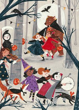 Halloween parade by Caroline Bonne Müller