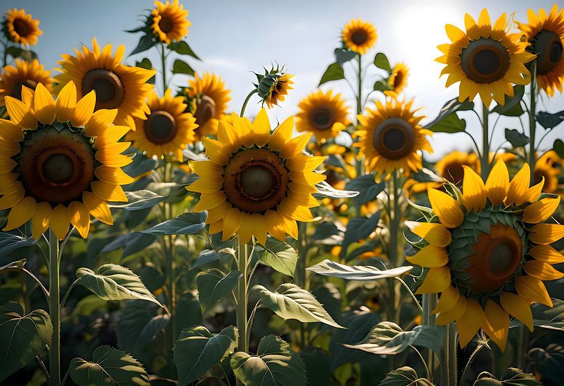Tournesol radieux : la nature en plein essor par Sanne den Engelsman