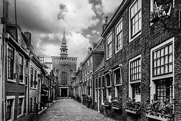 Die Haarlemer Kirchenstraße von damals. von Brian Morgan