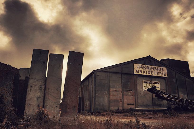 Ghost town France &quot;Oude Fabriek&quot; by Thijs GROENHUIS