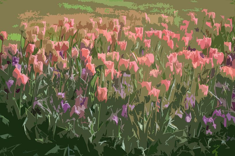 Tulipes par Artforyou  werk van Henk Adriani