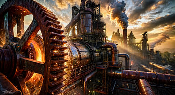 Das Herz der Industrie – Epische Steampunk-Fabrik
