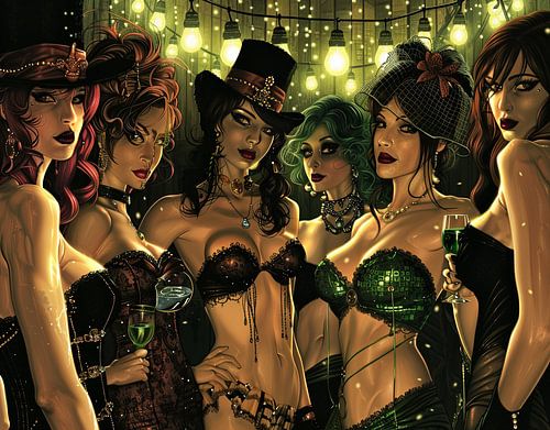 schilderachtig beeld van vrouw