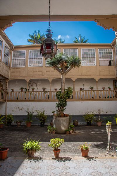 Der Innenhof eines traditionellen Hauses auf La Orotava von David Esser