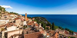 Roquebrune on the Côte d'Azur in France by Werner Dieterich