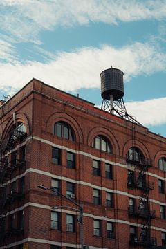 Klassieke baksteenarchitectuur: New Yorks waterreservoir van NZME Photography