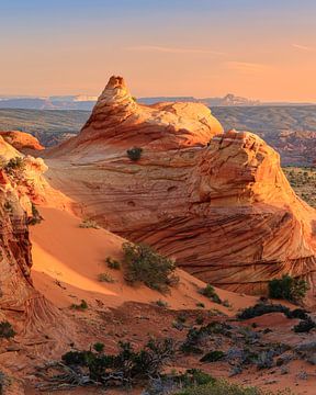 Sonnenuntergang in den South Coyote Buttes