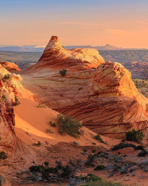 Sunset in the South Coyote Buttes by Henk Meijer Photography
