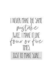 Je ne fais jamais deux fois la même erreur sur Melanie Viola