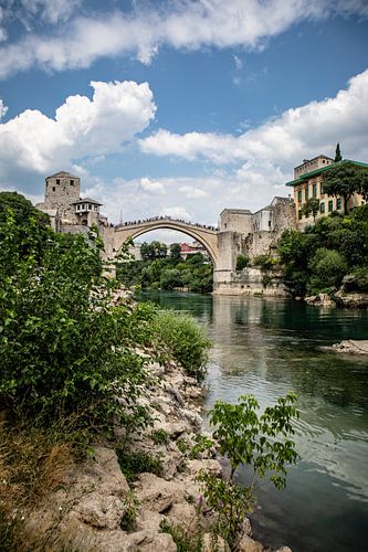 Mostar, de beroemde brug stari mos