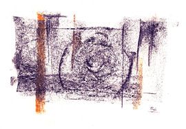 Violet abstrait