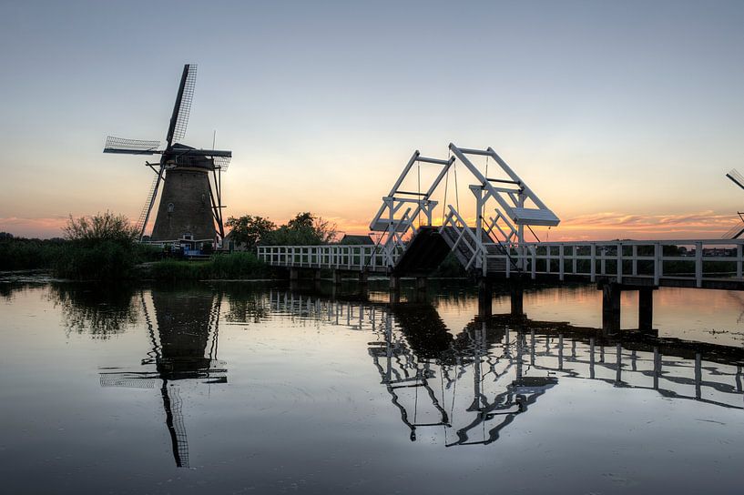 Moulin de Kinderdijk par Esther Seijmonsbergen