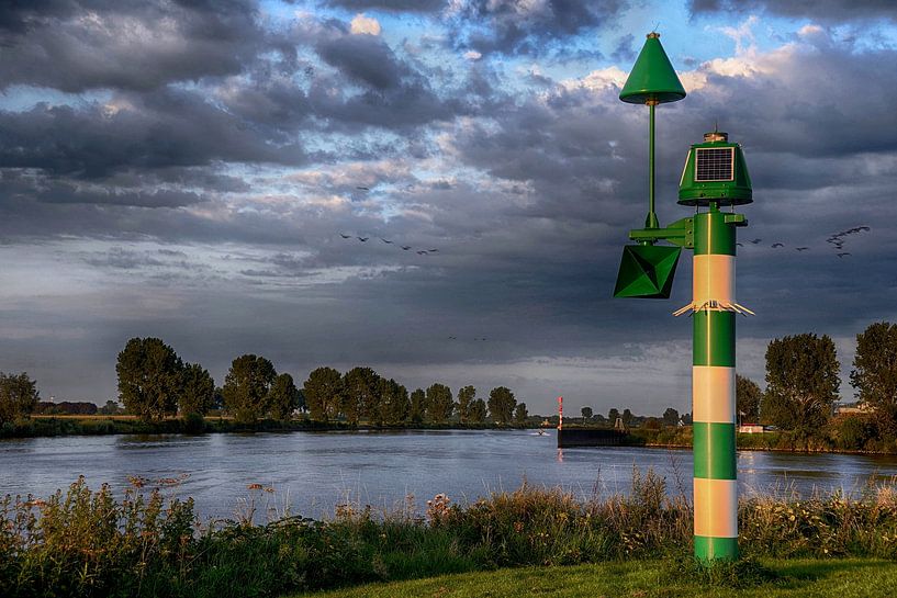 paysage fluvial par Ger Nielen