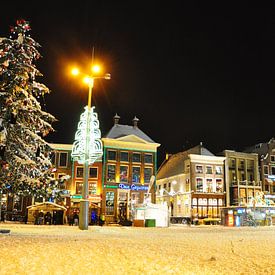 City of Groningen by night von Kor Brouwer
