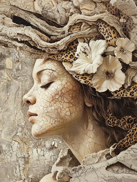 Interwoven nature portrait by Your unique art